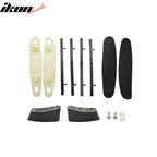 2006-2011 Honda Civic Sedan OE Style Matte Black Rear Spoiler Wing ABS