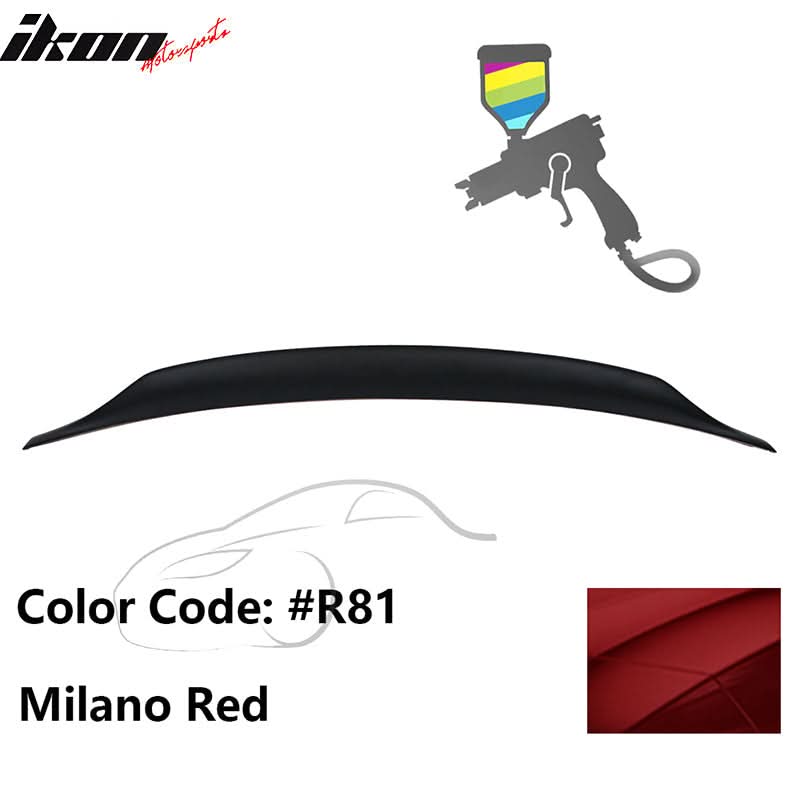 2012-2015 Honda Civic Duckbill V2 Style Rear Trunk Spoiler PP