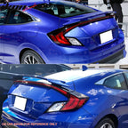 2016-2020 Honda Civic Coupe OE #NH578 Taffeta White Trunk Spoiler ABS