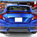 2016-2020 Honda Civic X 10th GEN 2Dr Coupe Rear Trunk Spoiler Wing ABS