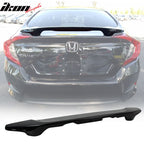 2016-2021 Honda Civic X Sedan Trunk Spoiler with LED Brake Light ABS
