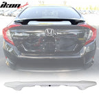 2016-2021 Honda Civic X Sedan Trunk Spoiler with LED Brake Light ABS
