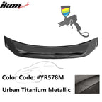 2016-2021 Honda Civic Sedan R Style Trunk Spoiler ABS