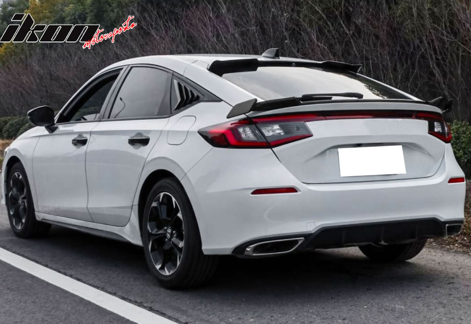2022-2025 Honda Civic Hatchback IKON Trunk Spoiler ABS