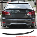 Fits 06-13 Lexus Is250 Type Sport PU Roof Spoiler + Trunk Spoiler
