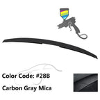 2004-2009 Mazda 3 Sedan Flush Mount  Painted Trunk Spoiler ABS