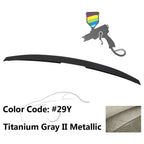 2004-2009 Mazda 3 Sedan Flush Mount  Painted Trunk Spoiler ABS