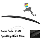 2004-2009 Mazda 3 Sedan Flush Mount  Painted Trunk Spoiler ABS