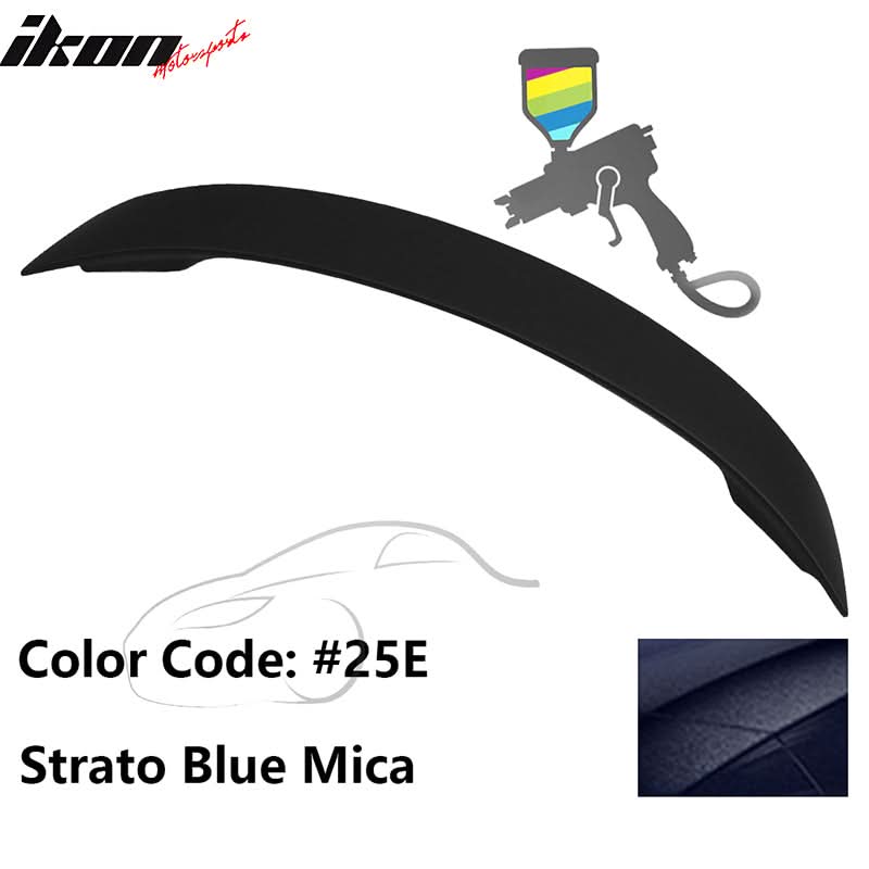 2010-2013 Mazda 3 Sedan OE Style Unpainted Rear Spoiler Wing ABS