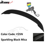2010-2013 Mazda 3 Sedan OE Style Unpainted Rear Spoiler Wing ABS