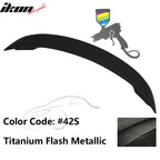 2010-2013 Mazda 3 Sedan OE Style Unpainted Rear Spoiler Wing ABS