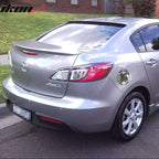 2010-2013 Mazda 3 Sedan  Painted Color Trunk Spoiler ABS