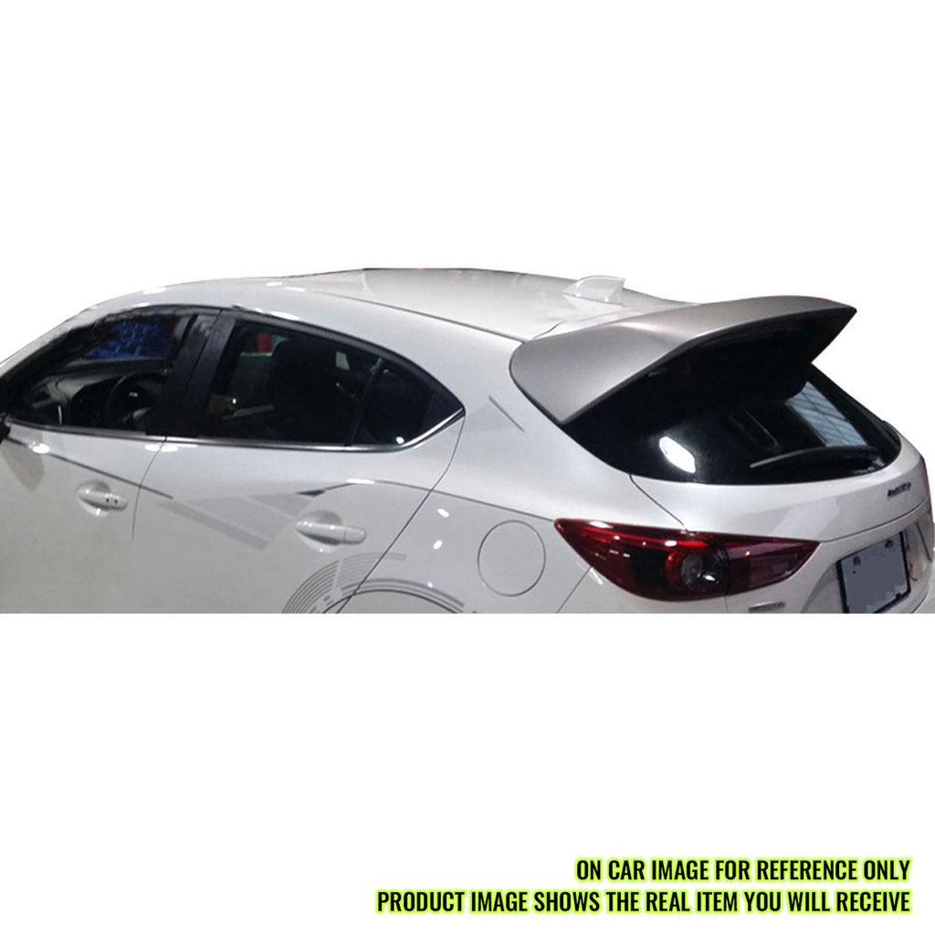 2014-2018 Mazda 3 5 Door Hatchback Roof Spoiler MS MZ  Style Wing