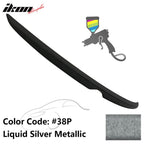 Matte Fits 14-18 Mazda 3 Mazda3 Sedan Flush Factory Trunk Spoiler