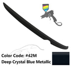 Matte Fits 14-18 Mazda 3 Mazda3 Sedan Flush Factory Trunk Spoiler