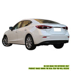Matte Fits 14-18 Mazda 3 Mazda3 Sedan Flush Factory Trunk Spoiler