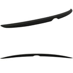 Matte Fits 14-18 Mazda 3 Mazda3 Sedan Flush Factory Trunk Spoiler