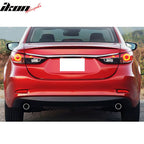 2014-2021 Mazda 6 Sedan Flush mount Painted Trunk Spoiler ABS