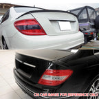 2008-2014 Mercedes Benz C-Class W204 B Style Trunk Spoiler ABS