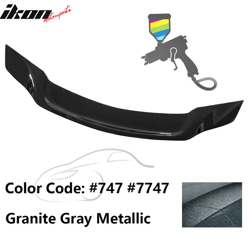2008-2014 Benz W204 C-Class 4Dr R Style Trunk Spoiler A