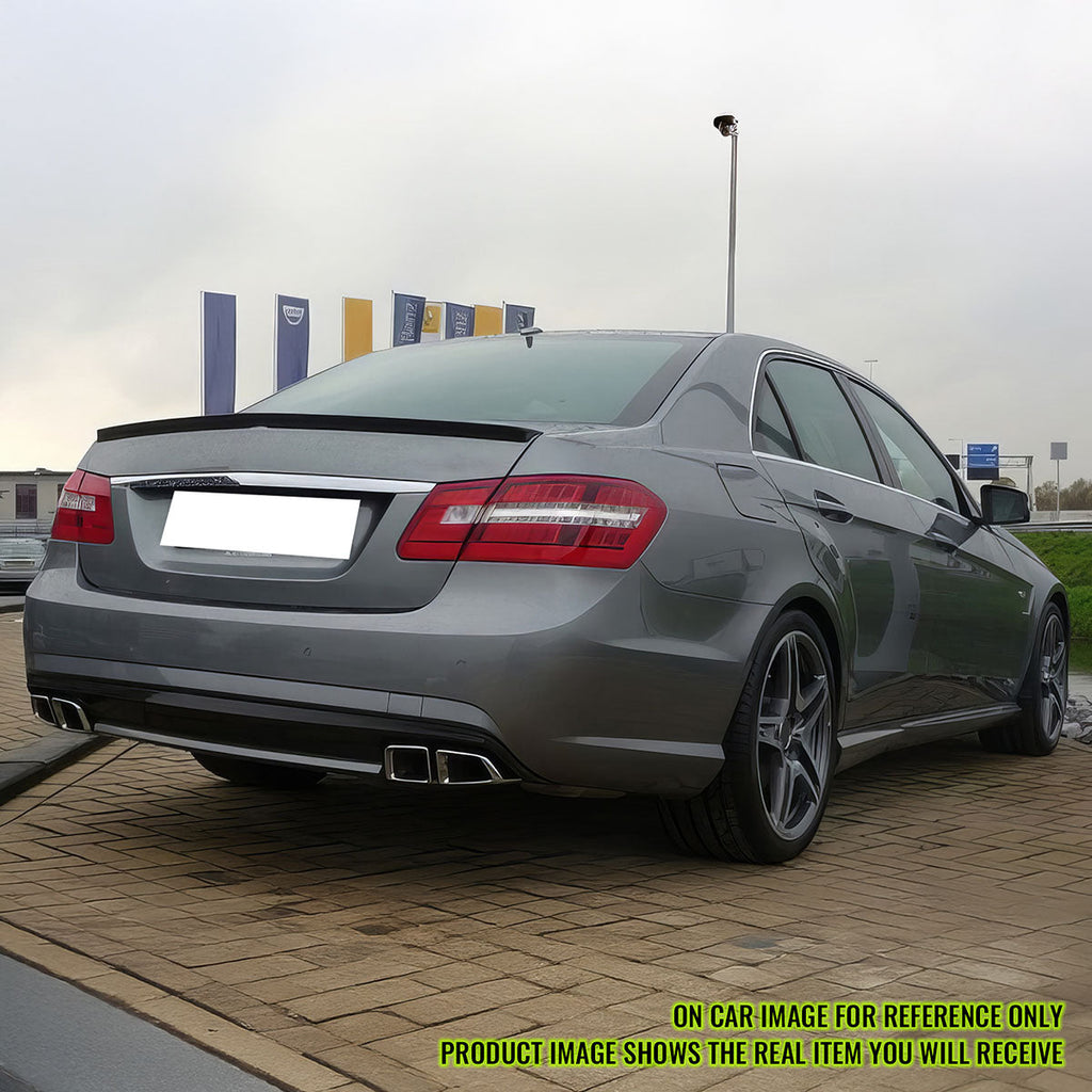 2010-2016 Benz W212 Matte Black A Style Rear Spoiler Wing