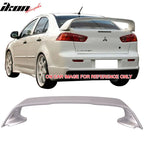 2008-2017 Mitsubishi Lancer Evolution 10 X Trunk Spoiler Wing Lip ABS