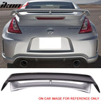 2009-2021 Nissan 370Z Coupe Rear Trunk Spoiler Ducktail Wing Lip ABS
