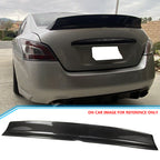 2009-2015 Nissan Maxima A35 IKON Trunk Spoiler Splitter Carbon Fiber