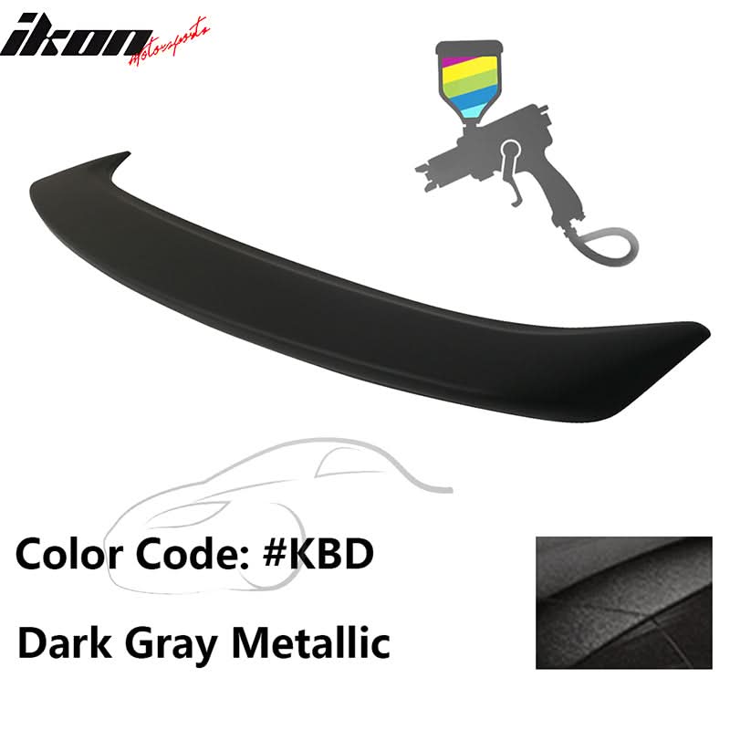 2013-2019 Nissan Sentra 4Dr Sedan Painted Trunk Spoiler ABS