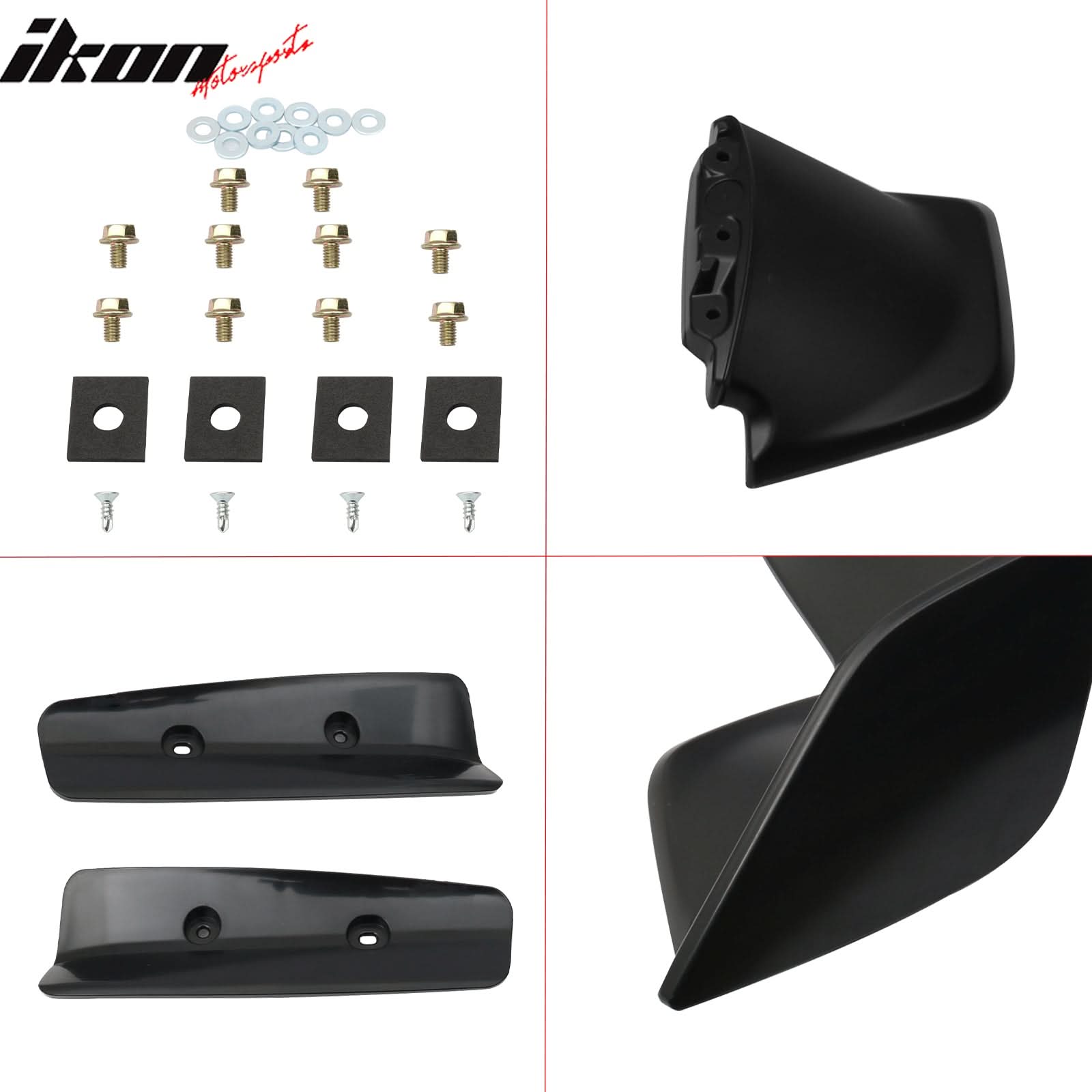 Fits 15-21 Subaru WRX OE STI ABS UnRear Trunk Spoiler