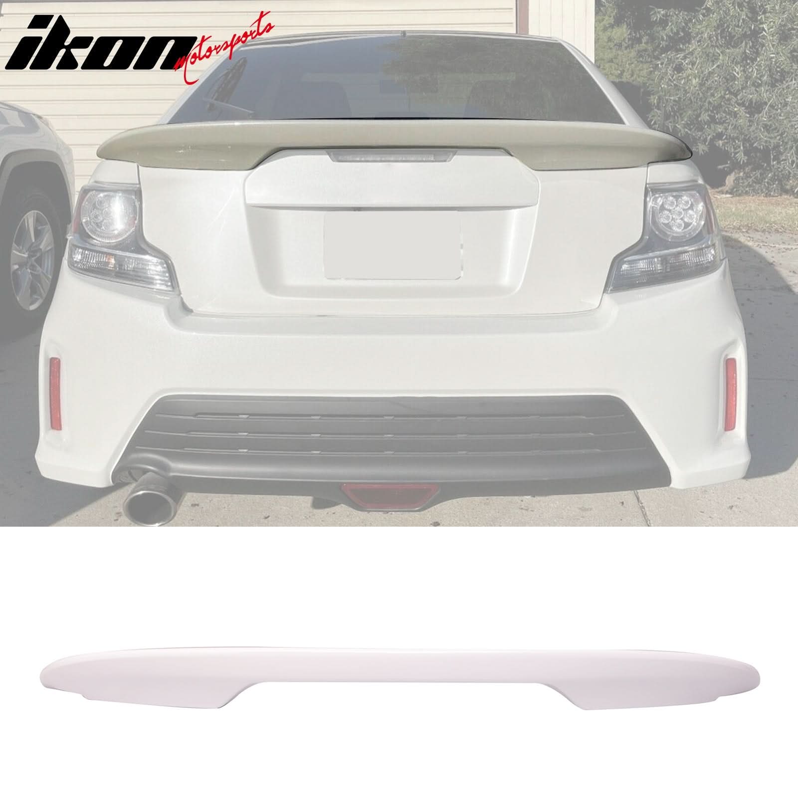2011-2016 Scion tC Painted Color ABS Rear Spoiler Wing