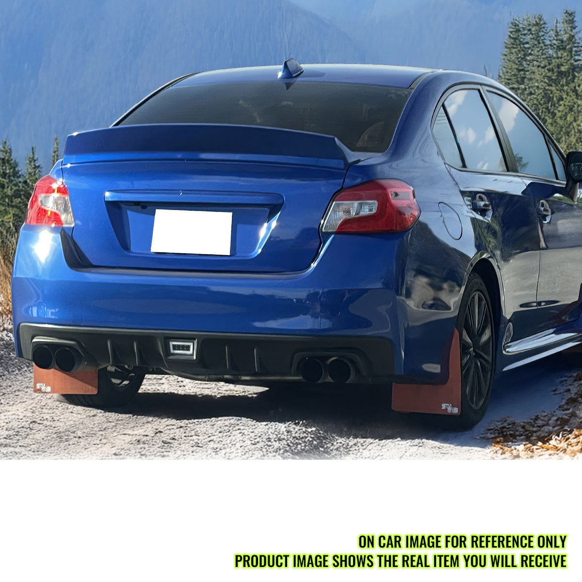 2012-2021 Subaru WRX Impreza Duckbill Gloss Black Trunk Spoiler ABS