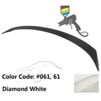 2018-2023 Toyota Camry Flush Mount painted Rear Trunk Wing Spoiler