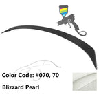2018-2023 Toyota Camry Flush Mount painted Rear Trunk Wing Spoiler