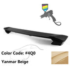 2009-2013 Corolla Sedan Sportivo Trunk Spoiler & LED Brake Light ABS