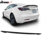 2017-2023 Tesla 3 Sedan 4-Door IKON V Trunk Spoiler ABS