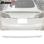 2017-2023 Tesla 3 Sedan 4-Door IKON V Trunk Spoiler ABS