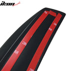 2012-2025 Tesla S Sedan 4-Door Unpainted Black Rear Spoiler Wing ABS