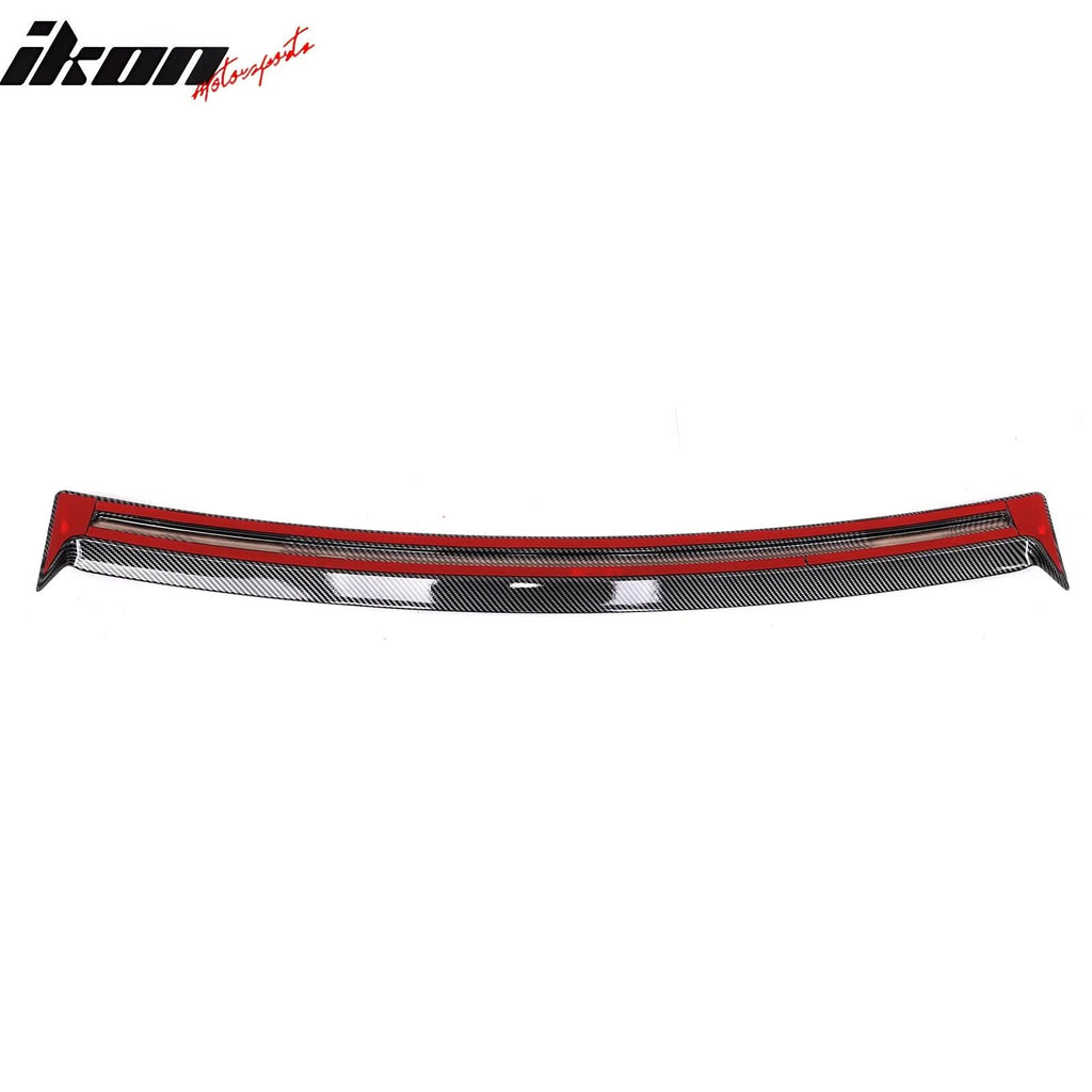 2020-2024 Tesla Model Y Sedan Rear Roof Spoiler Wing Gloss Black ABS