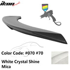 2011-2017 Toyota Sienna Painted Rear Trunk Spoiler Roof Wing ABS