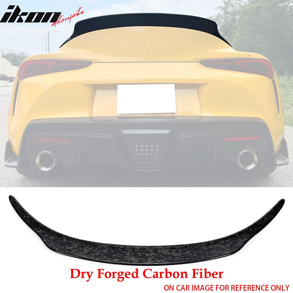 2020-2025 Toyota GR Supra A90 OE Trunk Spoiler Dry Forged Carbon Fiber