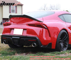 2020-2025 Toyota GR Supra V Style Trunk Spoiler Gloss Dry Carbon Fiber