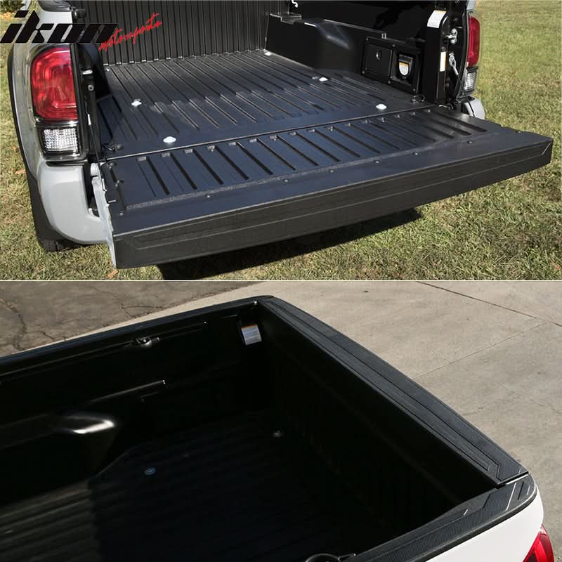 2016-2023 Toyota Tacoma Tailgate Molding Cap Spoiler Matte Black PP