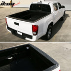 2016-2023 Toyota Tacoma Pickup Black Trunk Tailgate Molding Cover PP
