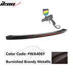 2016-2019 Chevy Cruze Sedan Trunk Spoiler ABS