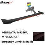 2013-2020 Ford Fusion Long LED Style Rear Trunk Spoiler Lip Wing ABS