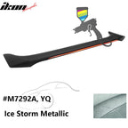 2013-2020 Ford Fusion Long LED Style Rear Trunk Spoiler Lip Wing ABS