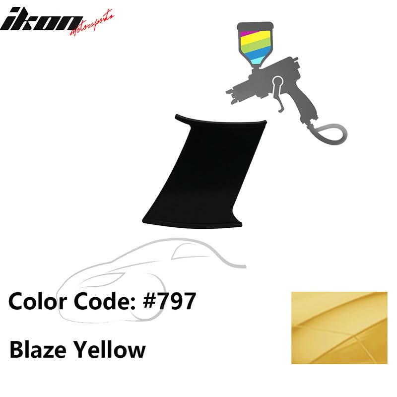 2002-2007 Subaru Impreza WRX STI Trunk Spoiler Stabilizer Painted