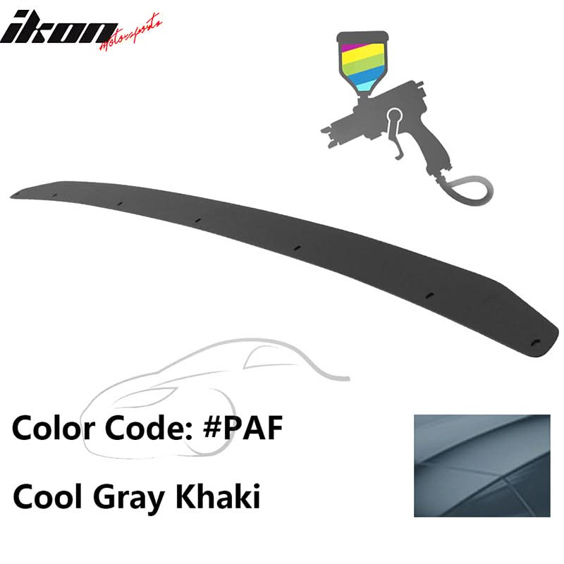 2015-2021 Subaru WRX Trunk Rear Spoiler Gurney Flap Aluminum