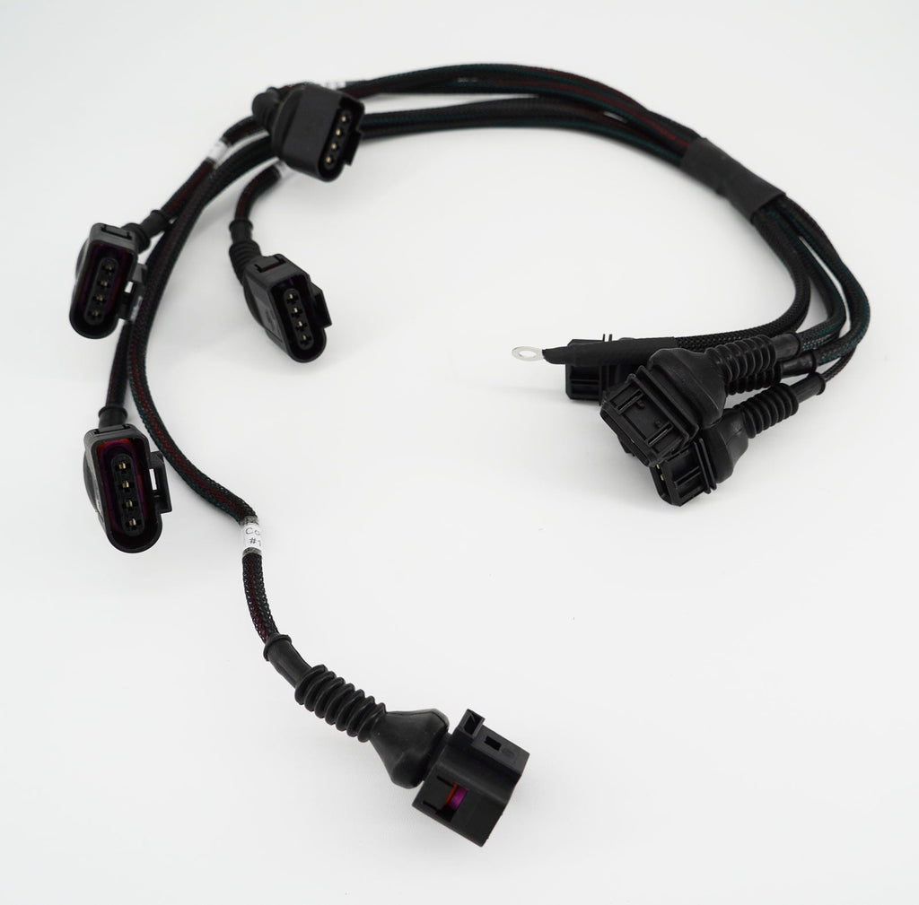 C4 Audi UrS4/UrS6 S2/RS2 I5 20V AAN/ABY/ADU Coil Pack Update Harness 2.0T Coils - Bull Boost Performance